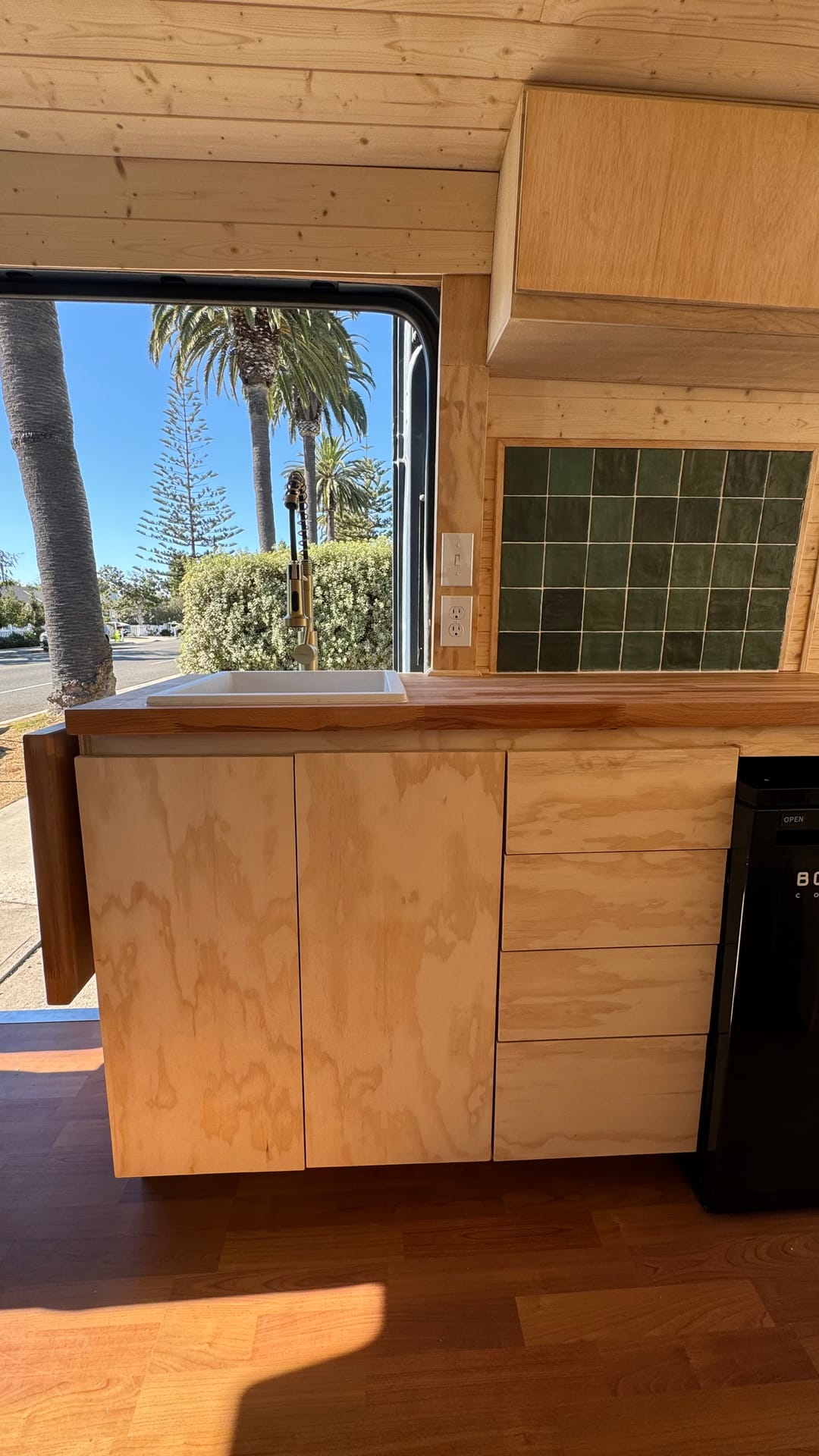 Daybreak ProMaster van conversion interior